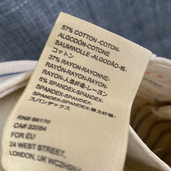 Anthropologie Pinstripe Slim Pants 2 - Picture 8 of 8